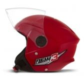 Capacete New Liberty 3 Three Aberto Vermelho